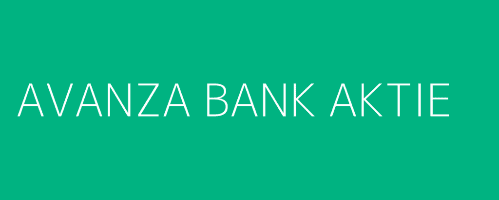 avanza bank aktie