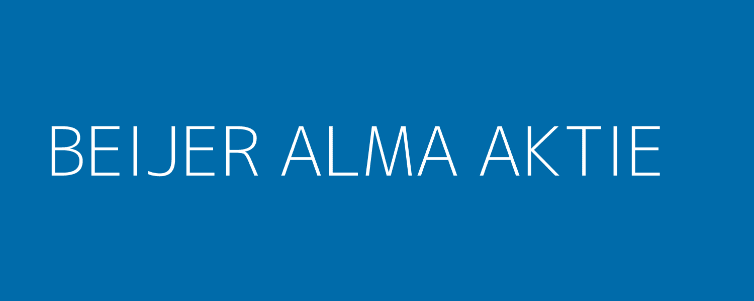 beijer alma aktie