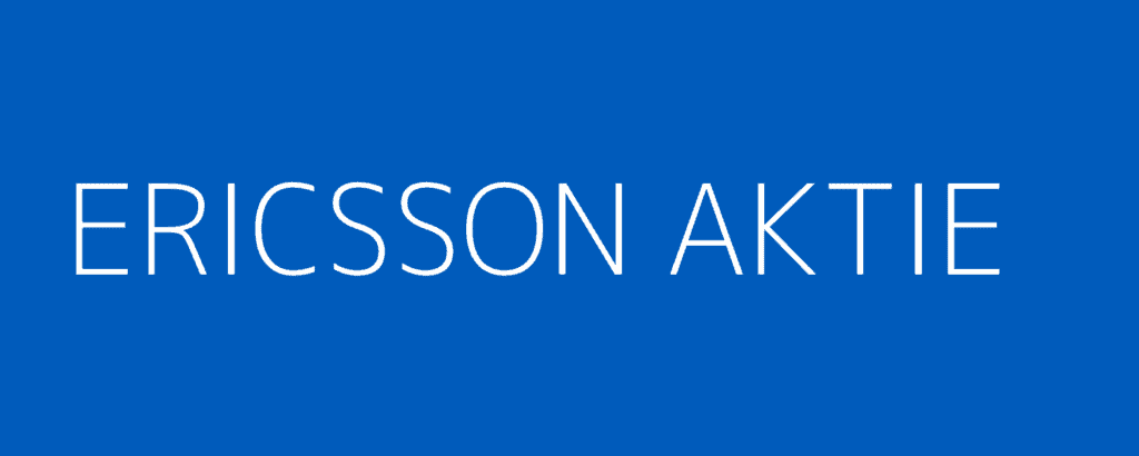 ericsson aktie