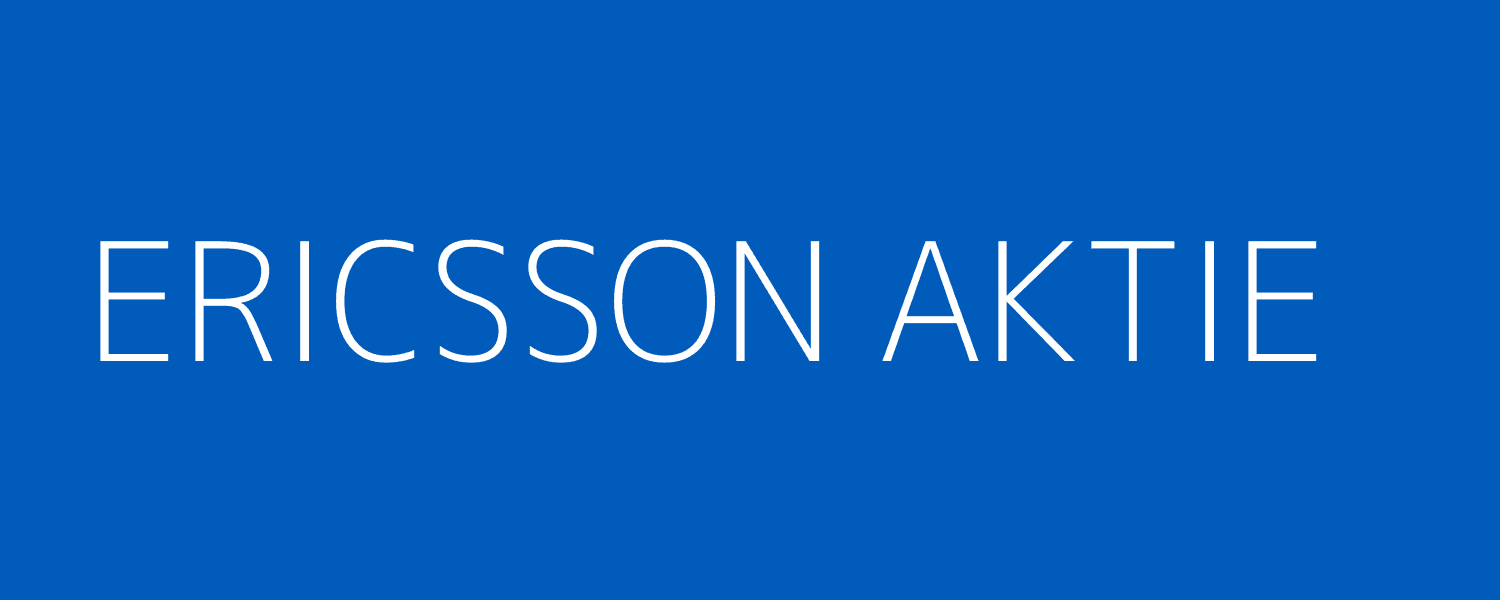 ericsson aktie