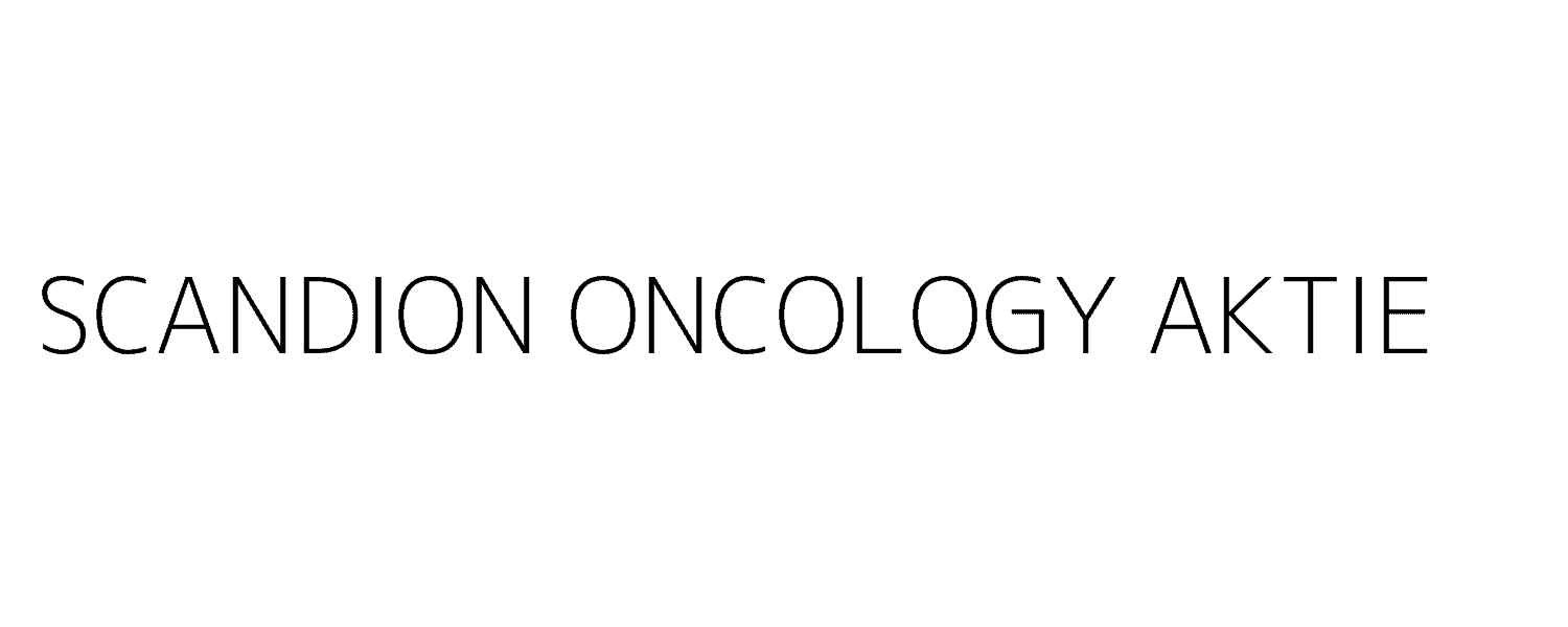 scandion oncology aktie