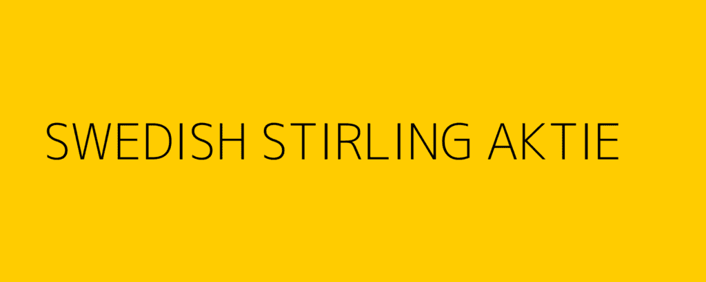 swedish stirling aktie